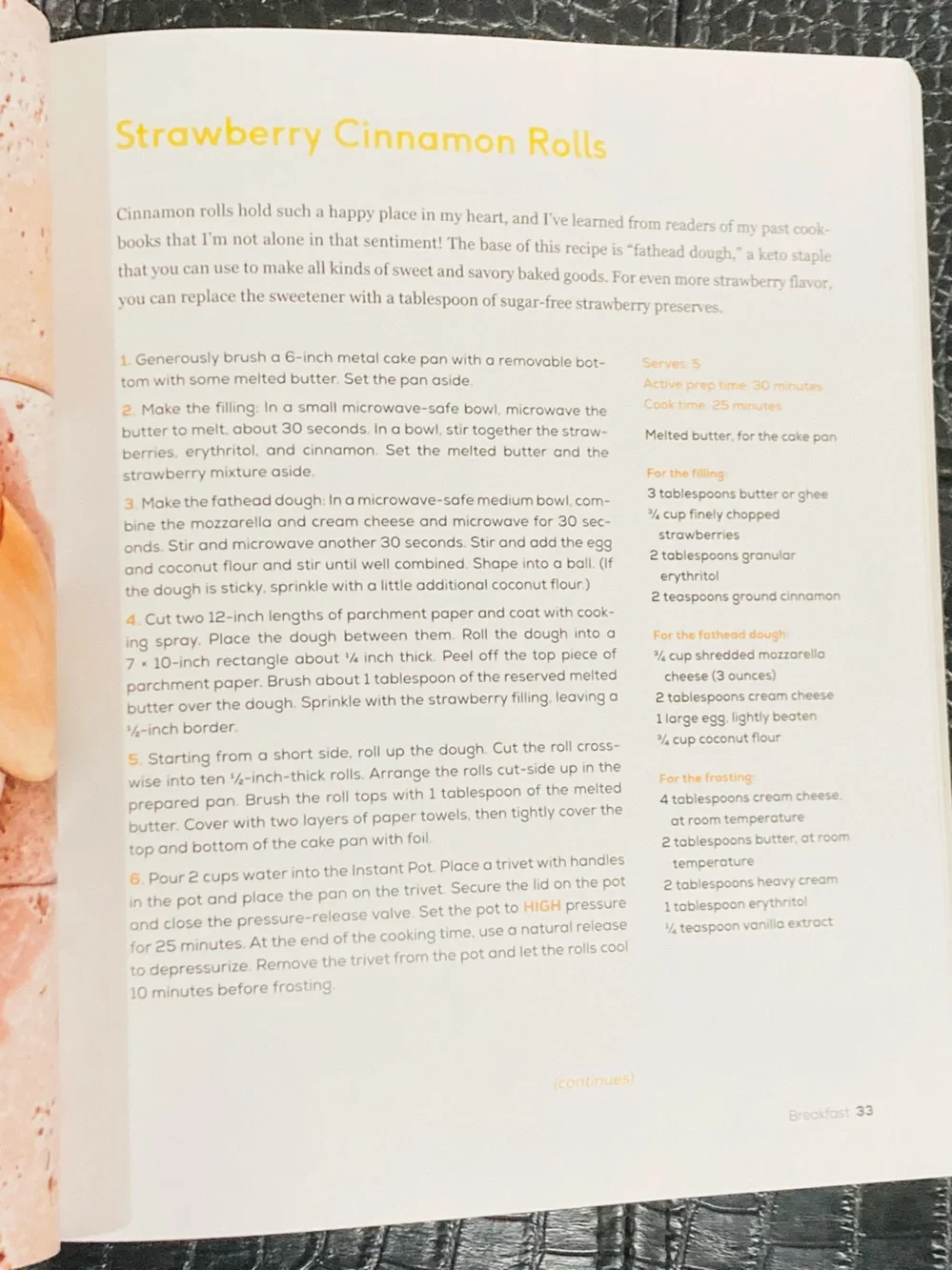 NEW Keto in an Instant Cookbook by Jen‎ Fisch